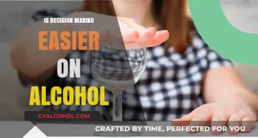 Alcohol's Influence: Does Drinking Simplify Decision-Making Processes?