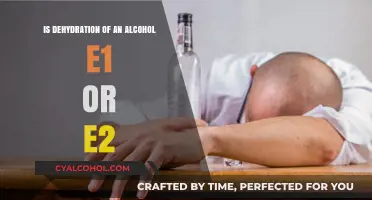 Understanding Alcohol Dehydration: E1 or E2 Reaction?