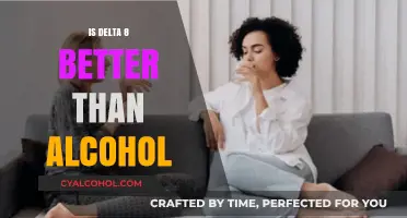 Delta 8 vs. Alcohol: Which is the Better Choice?