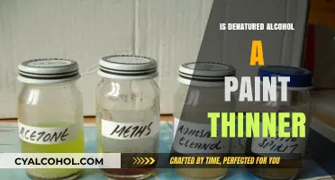 Can Denatured Alcohol Thin Paint? Uses and Limitations Explained