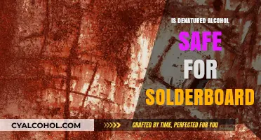 Is Denatured Alcohol Safe for Cleaning Solderboards? A Detailed Look