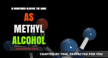 Denatured Alcohol vs Methyl Alcohol: What's the Difference?
