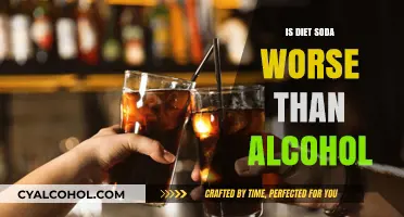 Diet Soda vs. Alcohol: Which One Poses Greater Health Risks?