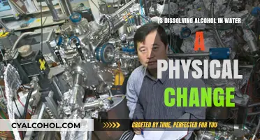 How Alcohol and Water Interact Chemically