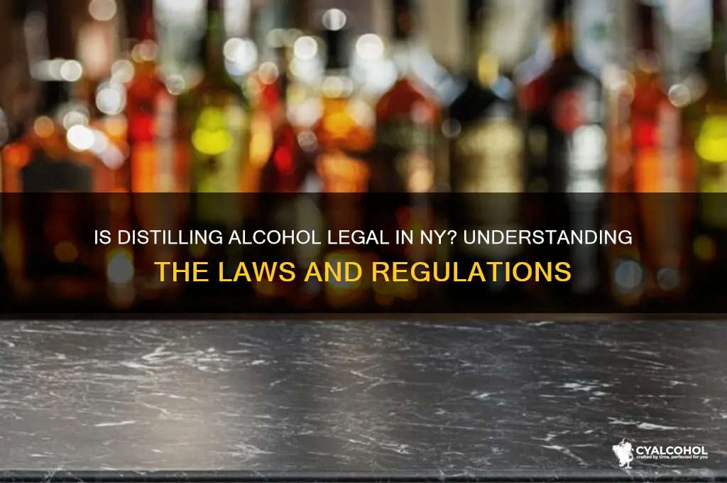 is distilling alcohol legal in ny