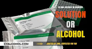 Solubility of DNA: Aqueous vs Alcohol