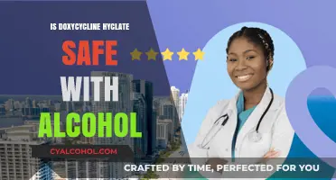 Doxycycline Hyclate and Alcohol: Understanding Safety Risks and Interactions
