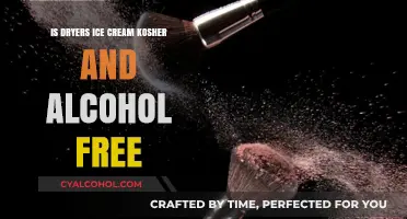 Dryers Ice Cream: Kosher and Alcohol-Free?