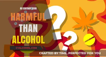 Ecstasy vs. Alcohol: Uncovering the Lesser of Two Harms