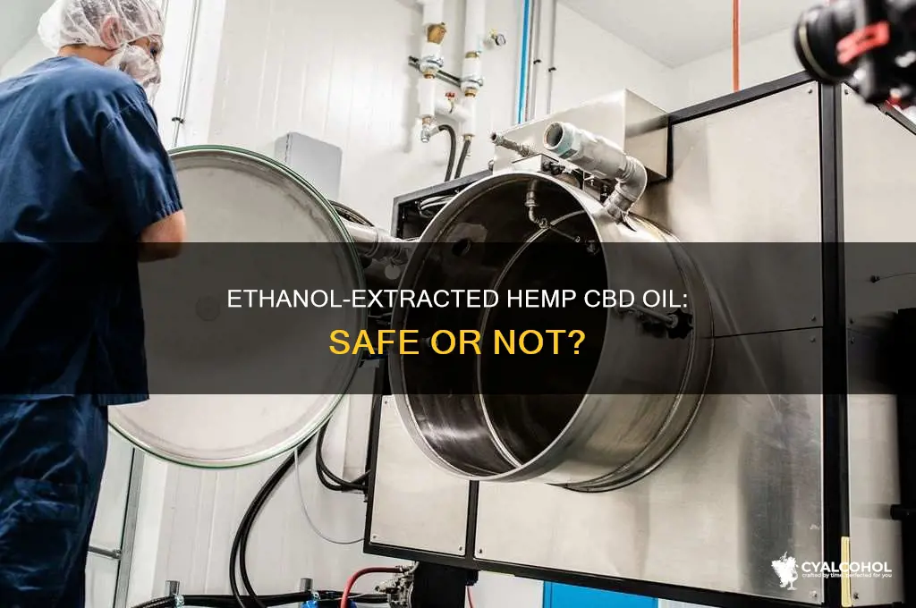 is ethanol alcohol extracted hemp cbd oil okay