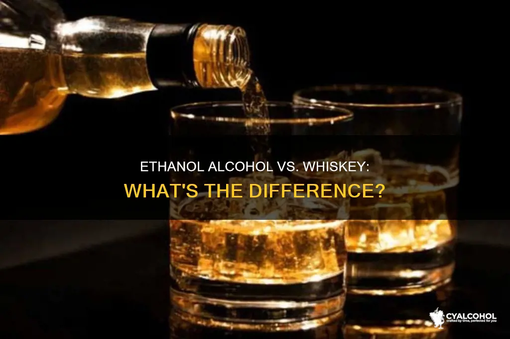 is ethanol alcohol the same as in whiskey