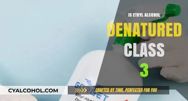 Understanding Ethyl Alcohol Denatured Class 3: Uses, Safety, and Regulations
