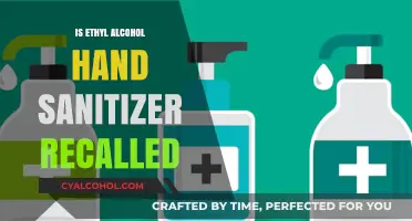 Ethyl Alcohol Hand Sanitizer Recall: What You Need to Know