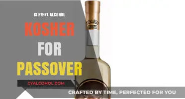 Is Ethyl Alcohol Kosher for Passover? Exploring the Halachic Guidelines