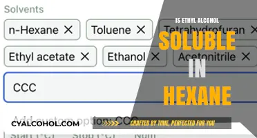 Is Ethyl Alcohol Soluble in Hexane? Exploring Solubility Principles
