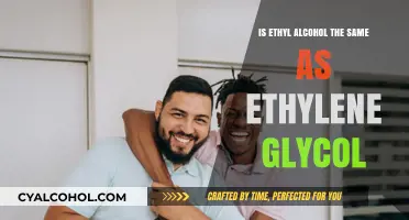 Ethyl Alcohol vs. Ethylene Glycol: What's the Difference?