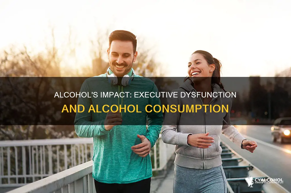 is executive dysfunction a consequence of alcohol consumption