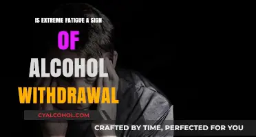 Extreme Fatigue: A Symptom of Alcohol Withdrawal?