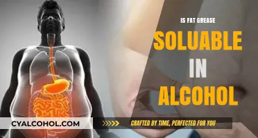 Is Fat Grease Soluble in Alcohol? Exploring the Science Behind It