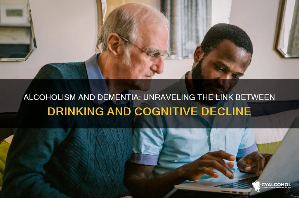 is fementia a symptom of alcoholism