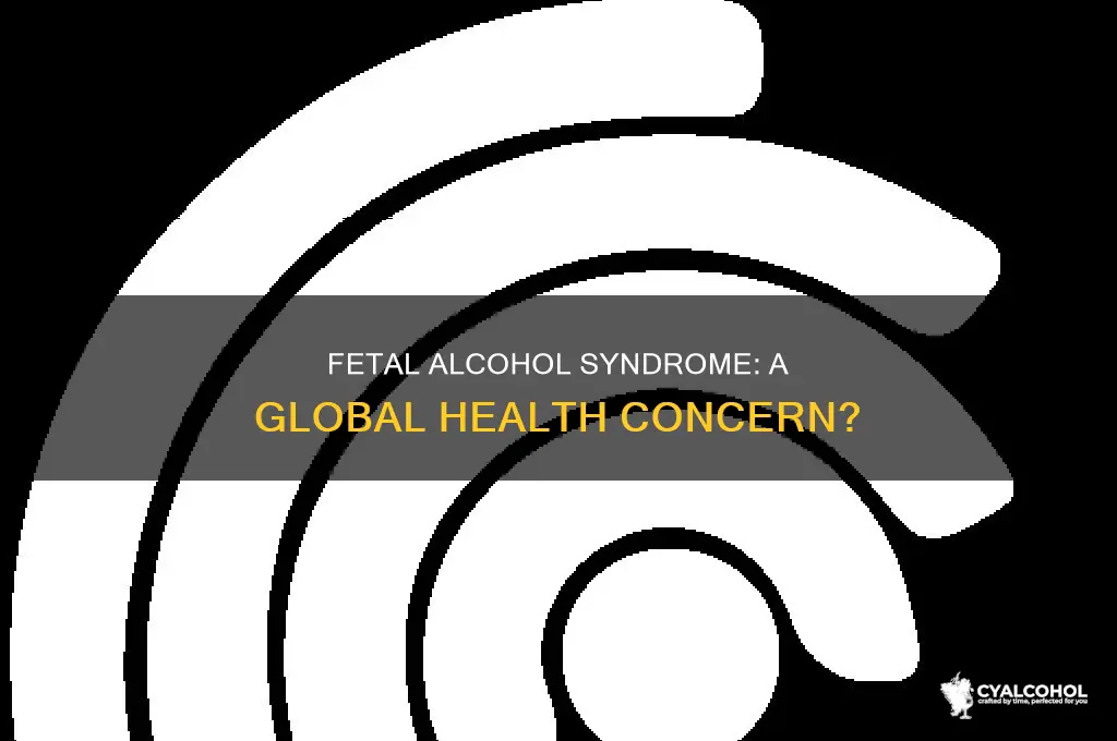 is fetal alcohol syndrome a global health issue