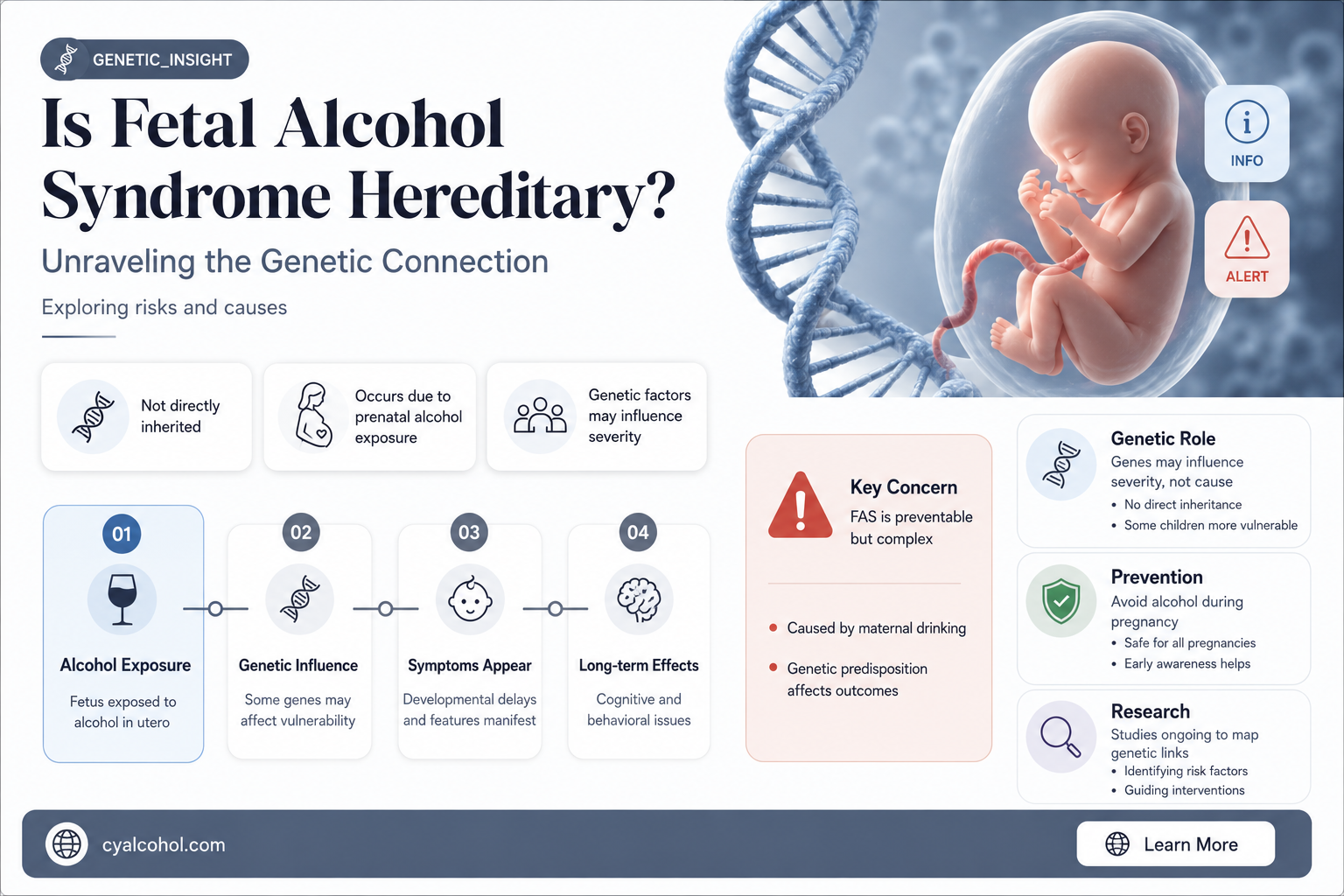 are fetal alcohol syndrome passed down