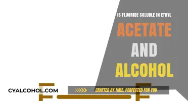 Fluoride Solubility: Ethyl Acetate and Alcohol Compatibility