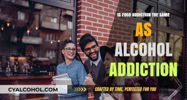 Food and Alcohol Addiction: What's the Difference?