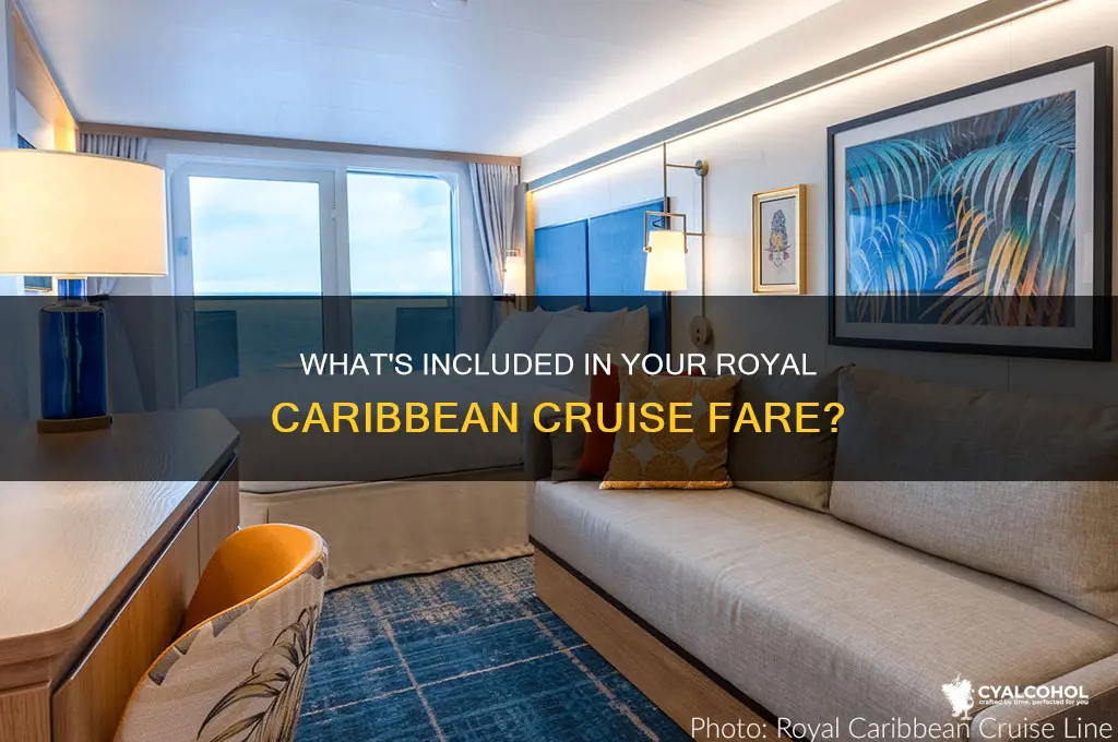 is food and alcohol included in royal carribean
