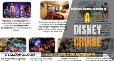 Disney Cruise: Food, Alcohol — What's Included?