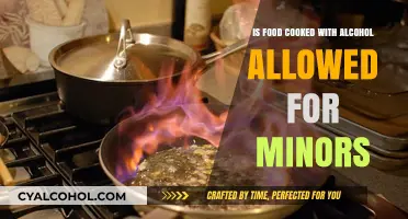 Alcohol in Food: Safe for Minors?