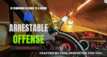 Furnishing Alcohol to Minors: Arrest and Jail Time?