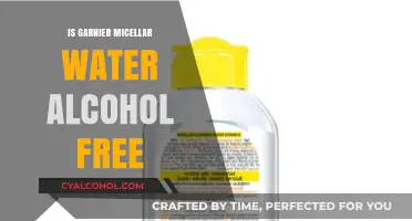 Is Garnier Micellar Water Alcohol-Free? A Detailed Ingredient Analysis