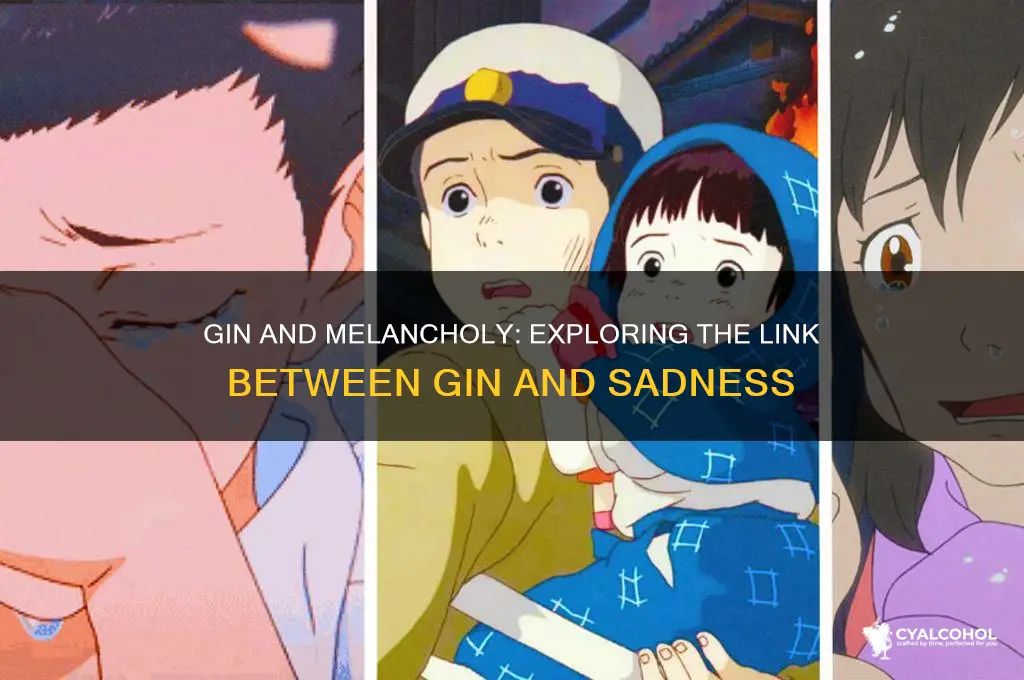 is gin the most depressing alcohol