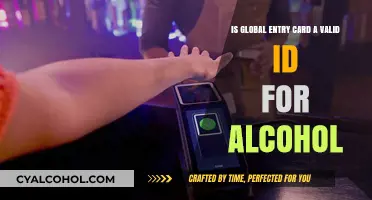 Global Entry Card: Valid Alcohol ID?