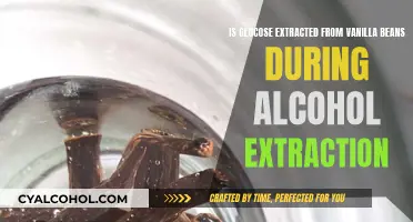 How Alcohol Extraction Gets Glucose from Vanilla Beans