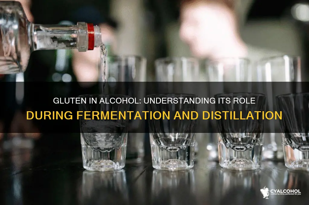 is gluten consumed during alcohol conversion