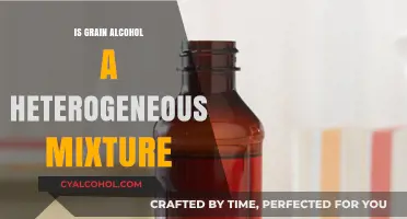 Is Grain Alcohol a Heterogeneous Mixture? Exploring Its Composition