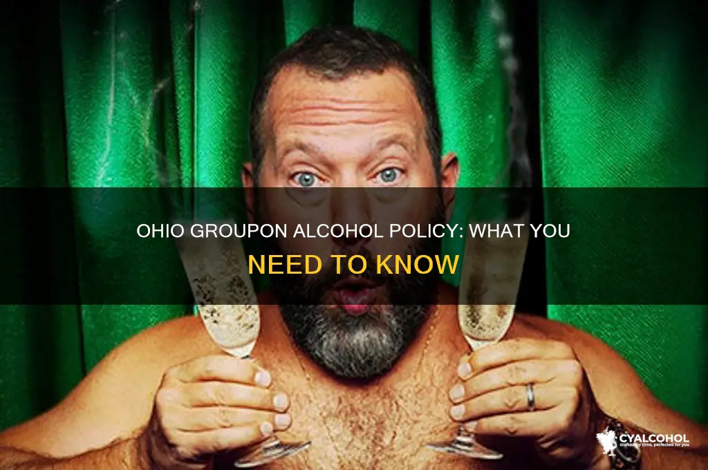 is grouon valid towards alcohol ohio