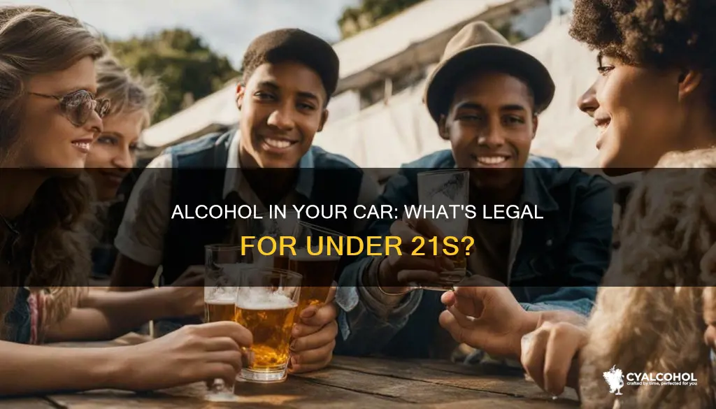 is having alcohol in your car at 18 illegal