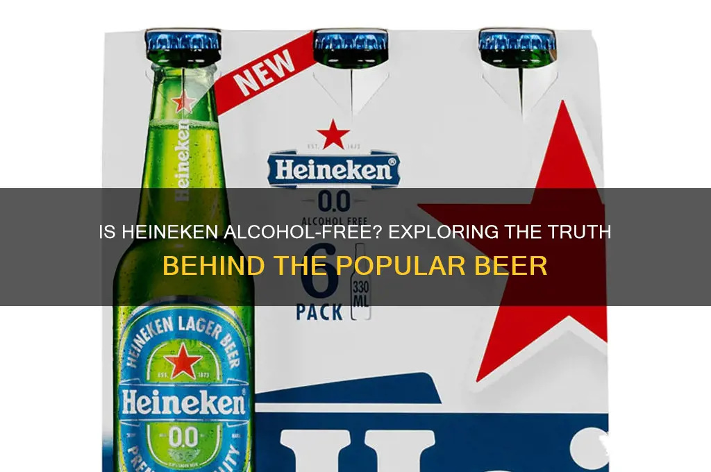 is heineken alcohol free