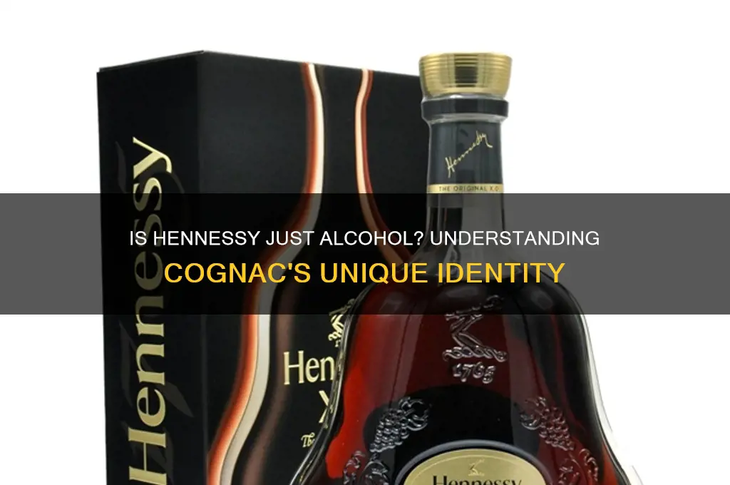 is hennessy the same as alcohol
