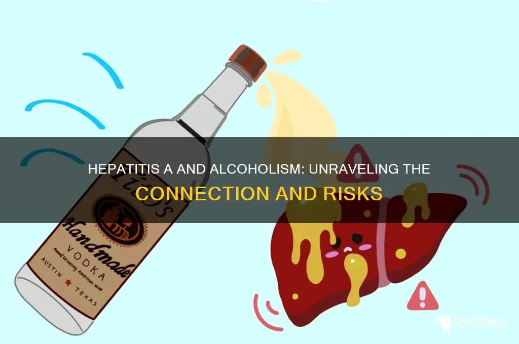 is hepatitis a connected to alcoholism