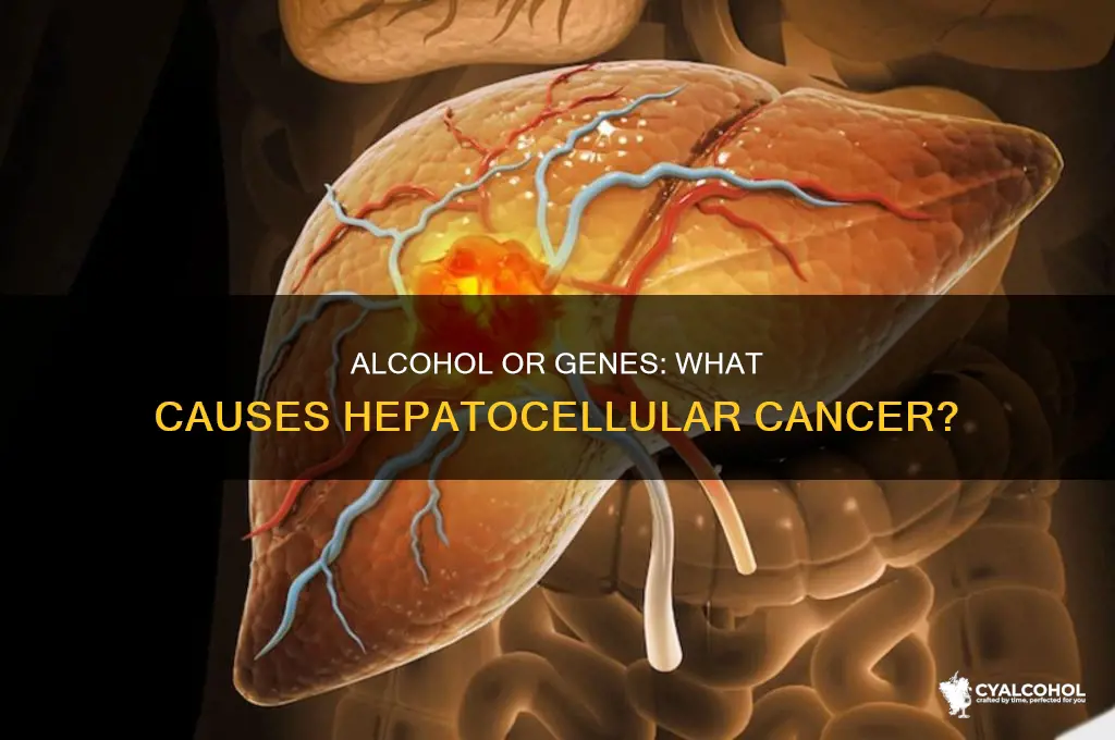 is hepatocelluar cancer genetic i thought alcohol induced
