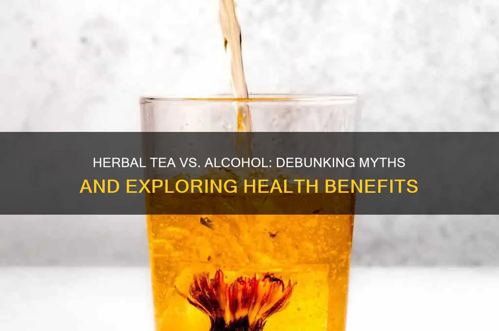 is herbel tea an alcohol