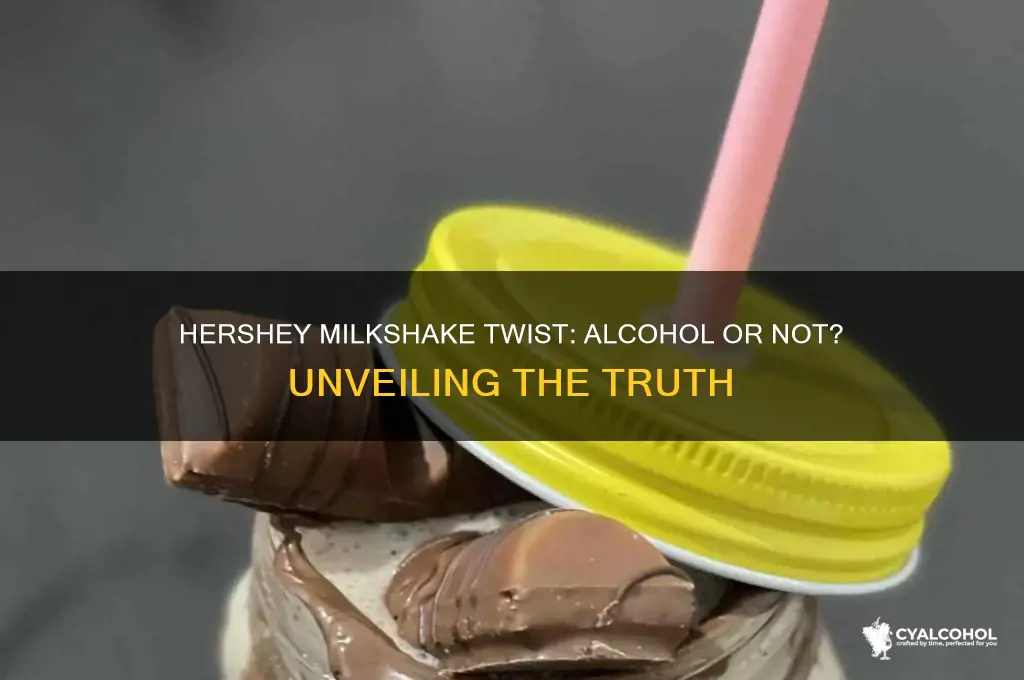 is hershey milk shake with alcohol