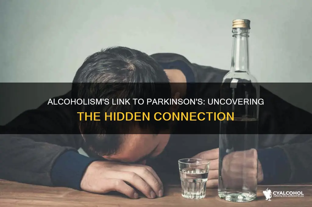 is hx of alcoholism linked to parkinson