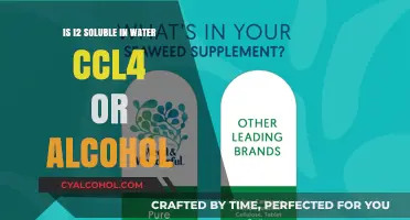 Solubility of Iodine in Different Solvents: Water, CCL4, Alcohol