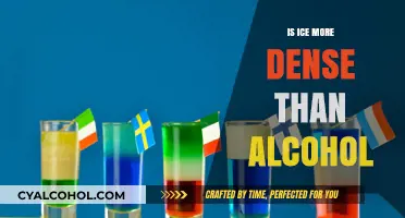 Is Ice Denser Than Alcohol? Exploring Density Differences and Science