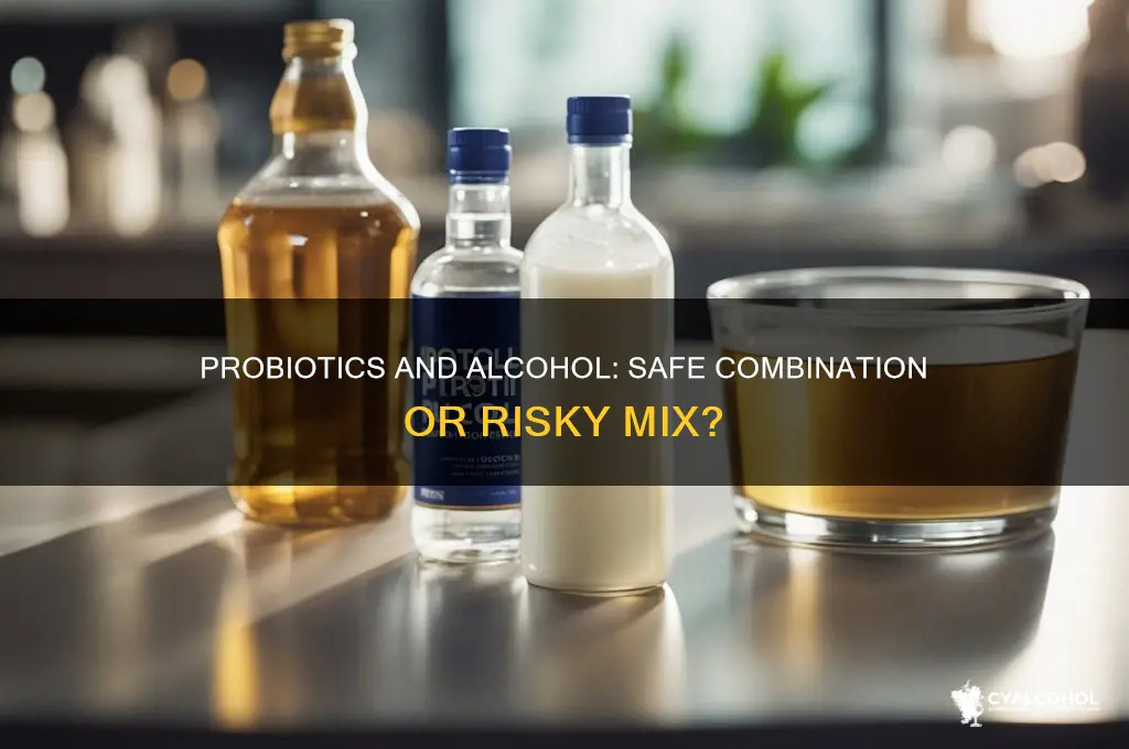 is iit safe probiotics with alcohol